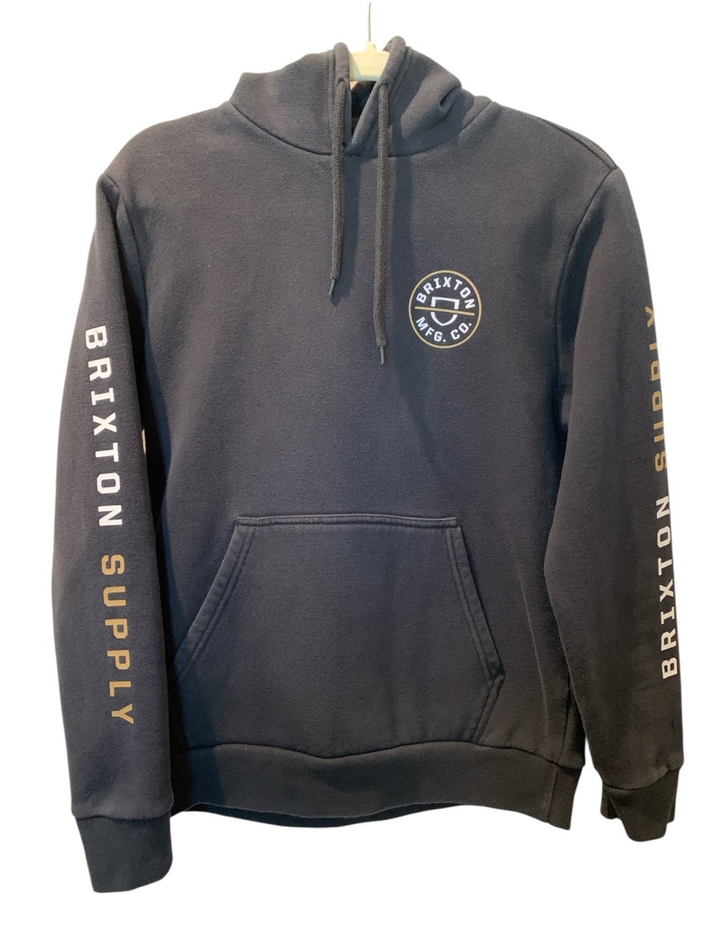 BRIXTON MFG CO Men’s Black Pullover Hoodie Small